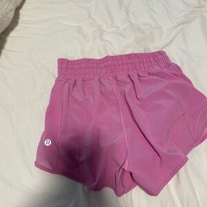 Lululemon Limited Edition Pink Hotty Hot Short High Rise 2.5